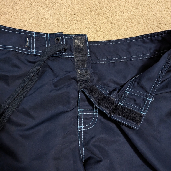Men's blue Ripcurl swim shorts - Picture 5 of 6